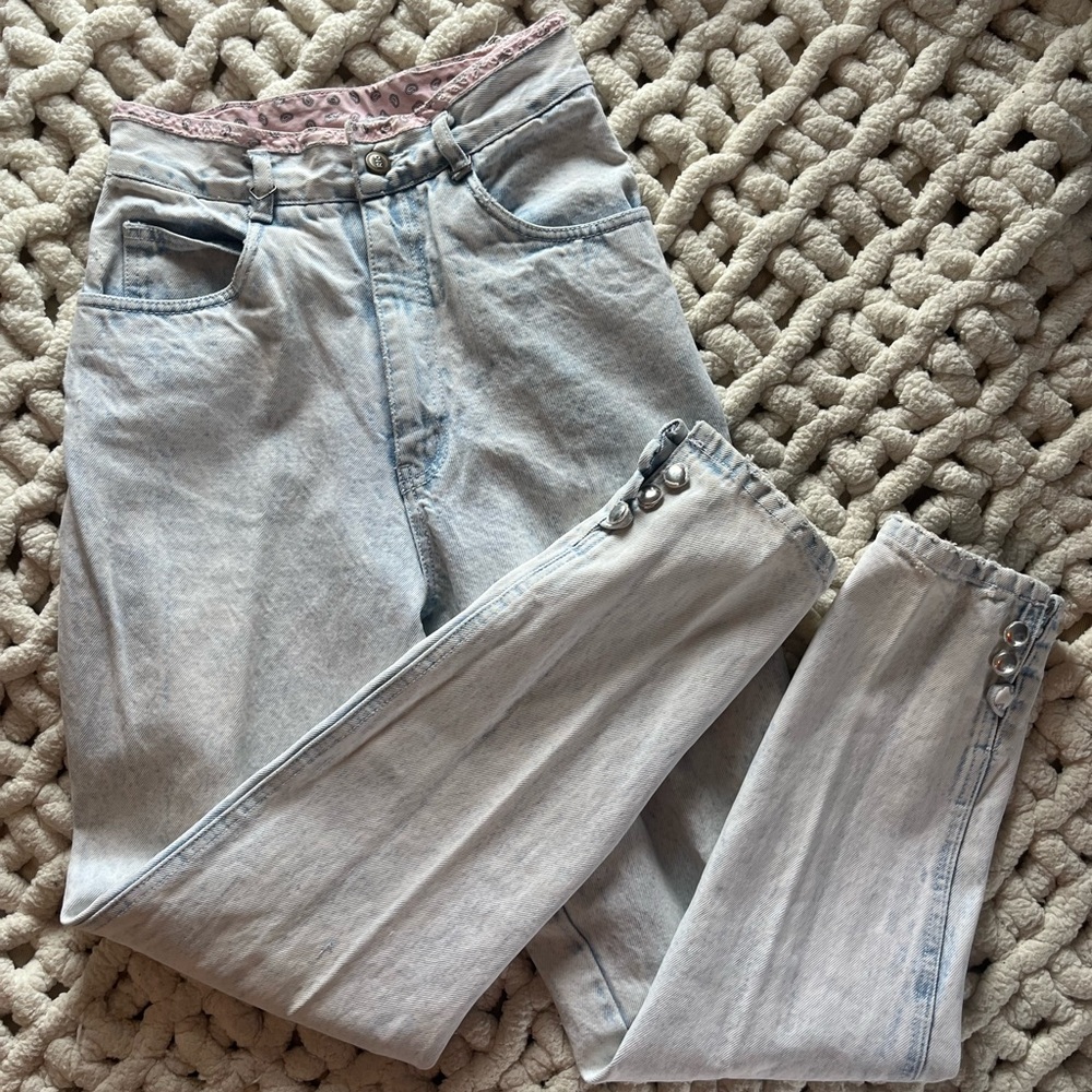 American Vintage Light Blue Straight Leg Jeans
